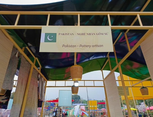 Pakistan Hotelware Shines on the International Stage at Hanoi Craft Festival – 2025