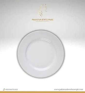 white-flat-plate-with-rim1-pakistanhotelware